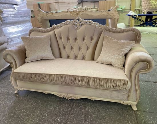 Диван ПАТРИСИЯ серый глянец