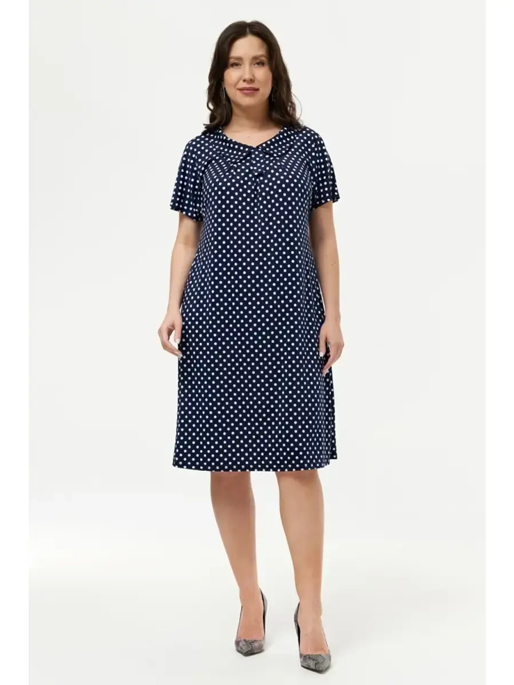 Платье в горошек