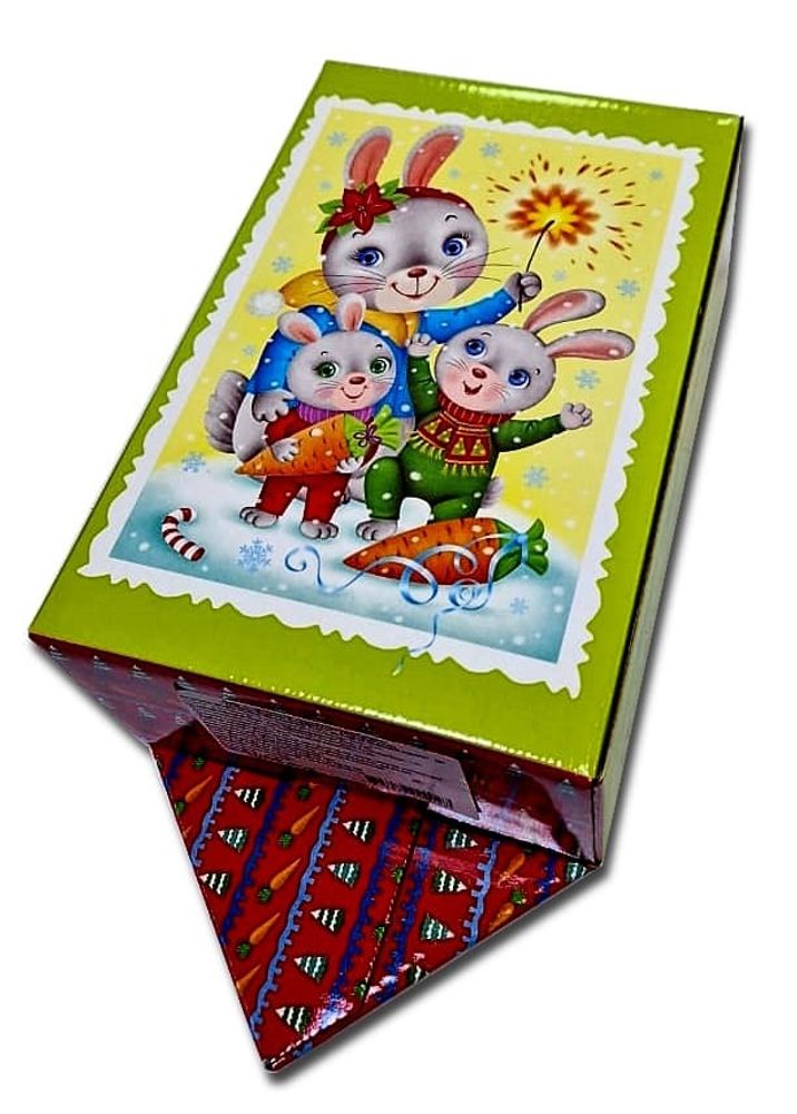 Новогодний подарок &quot;Шоколадная конфетка&quot; 500г. Рахат - купить не дорого в Москве