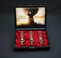 Подарочный набор лафитников "Атлант" 3 шт.