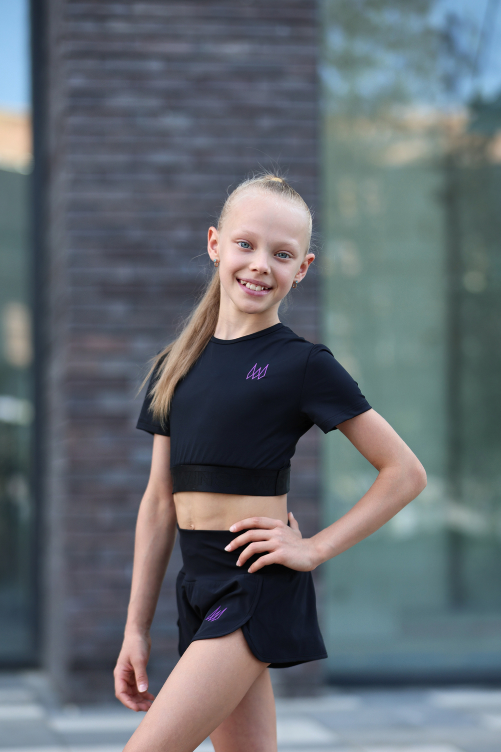 Шорты закругленный крой