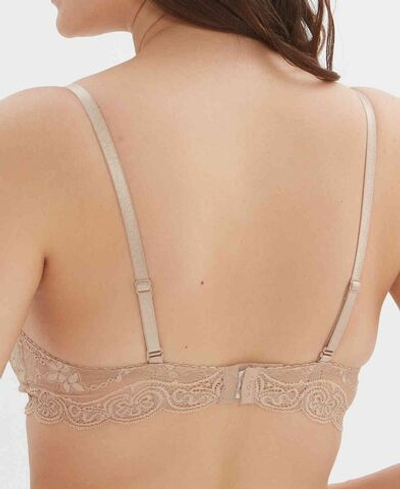 Пуш-ап бюстгальтер Snejanna с гладкими чашками (Размер: 75D) (Цвет: кофейный)