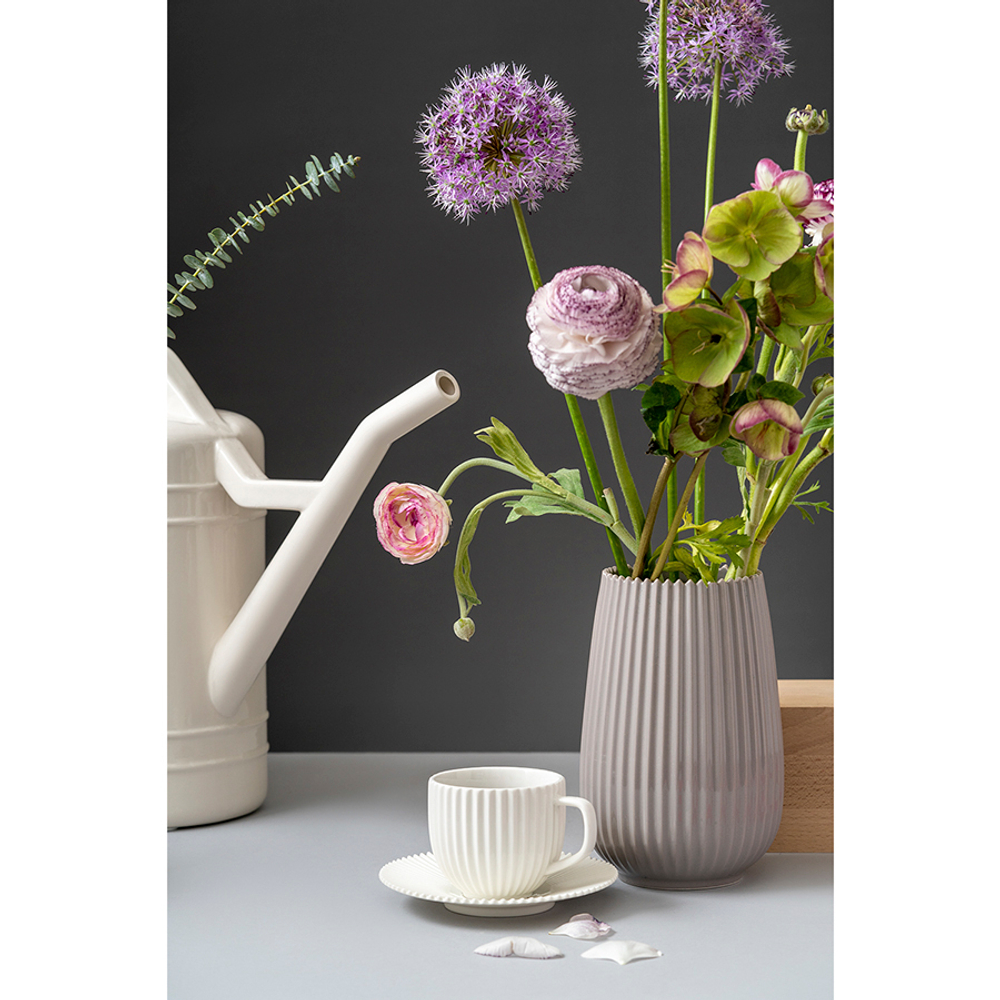 Ваза темно-серого цвета из коллекции edge, 20 см