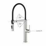 Смеситель для кухни WasserKraft A8827 сенсорный, никель
