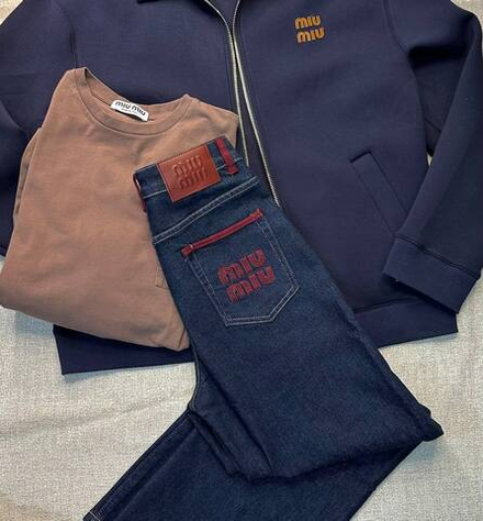 Джинсы MIU MIU