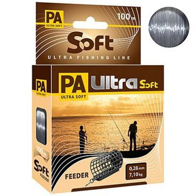 Полиэстровая леска PA ULTRA SOFT FEEDER 100m 0,4 мм 1 шт