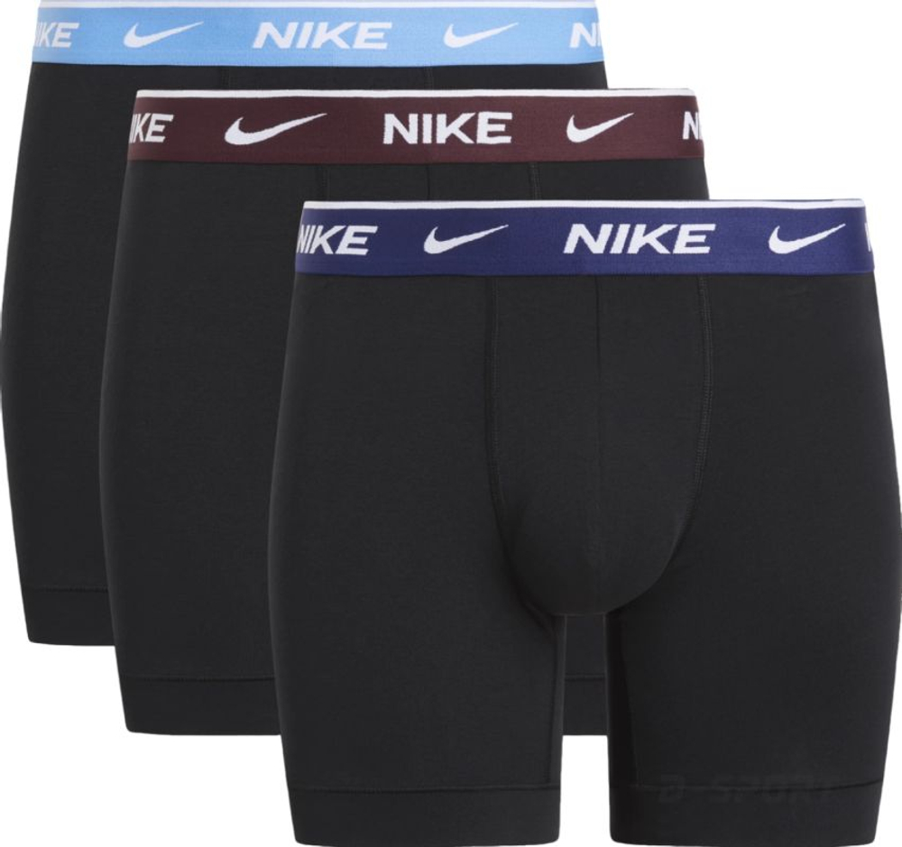 Боксерки теннисные Nike Everyday Cotton Stretch Brief 3P