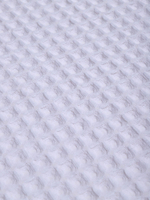 Полотно вафельное 12 мм 024 белый 220 см