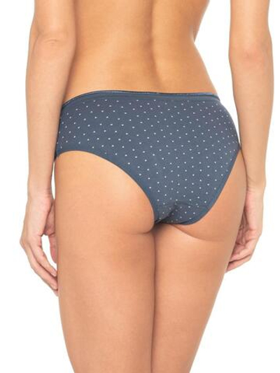 Трусики-слипы с принтом в виде треугольников (Размер: XL) (Цвет: серый)