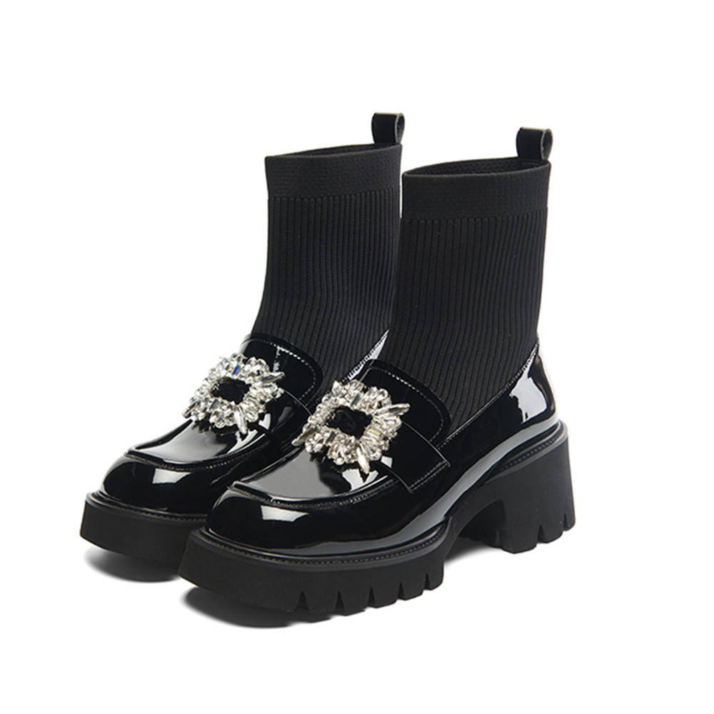 PT"SON Ankle Boots 6cm Women"s Black