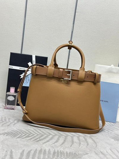 Prada Buckle Medium Bag 35 cm