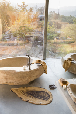 Коврик для ванной 80х140 Abyss & Habidecor Амбра 885 Португалия вид