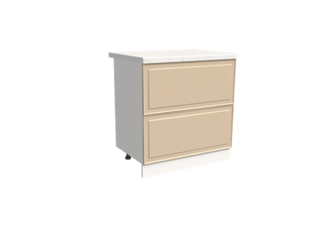 Кухня Модуль ШН2Я 800 Вотан / Антично-бежевый