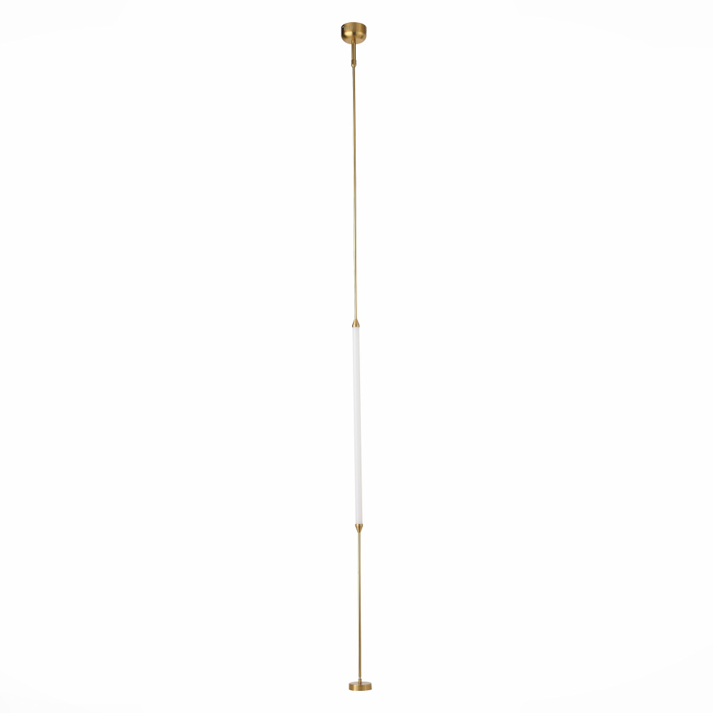 SL6004.305.01 Торшер ST-Luce Латунь/Белый LED 1*20W 3000K OLBIA