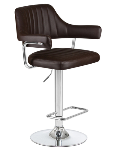 Стул барный DOBRIN CHARLY, коричневый