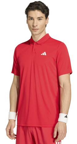 Мужское теннисное поло Adidas Club Polo - pure ruby