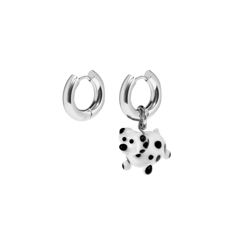 Серьги Мой Любимый Пушистик – Серебро, Собака