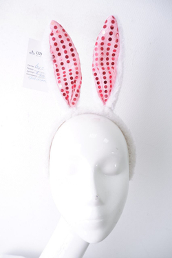 Ободок с ушками карнавальный