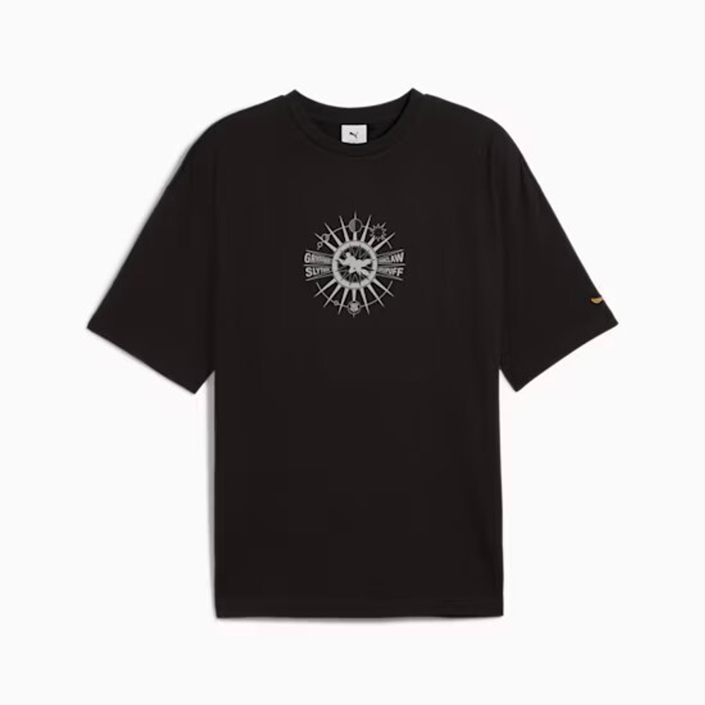 PUMA X HARRY POTTER ФУТБОЛКА С ПРИНТОМ, ЧЕРНЫЙ