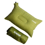 Подушка TRAMP самонадувающаяся Comfort (43*34*8,5 см), артикул TRI-012, цвет Зеленый