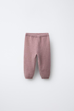 ZARA БРЮКИ BAGGY ИЗ 100% КАШЕМИРАБРЮКИ BAGGY ИЗ 100% КАШЕМИРА, СВЕТЛО-РОЗОВЫЙ