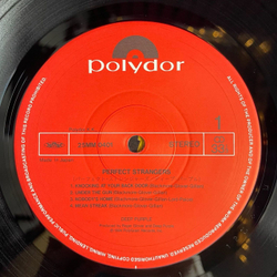 Винтажная виниловая пластинка LP Deep Purple Perfect Strangers (Japan 1984) (Obi) Under The Gun