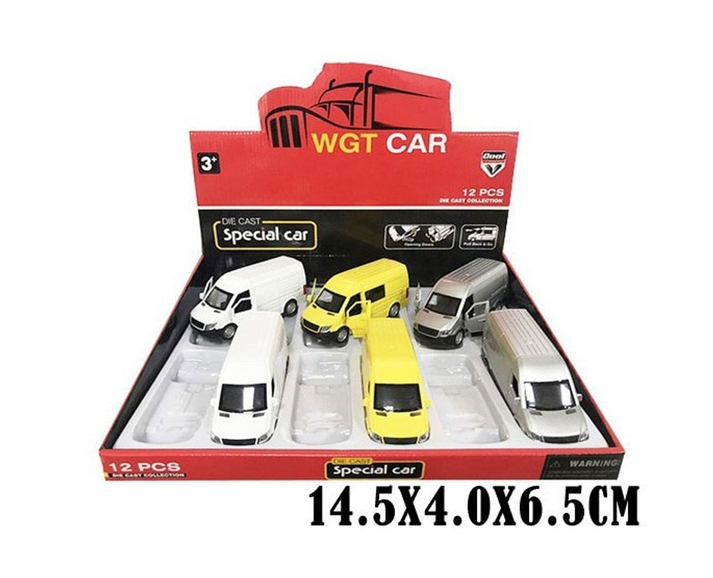 Машинка металл. свет+музыка в дисплее 887-26A 132-216