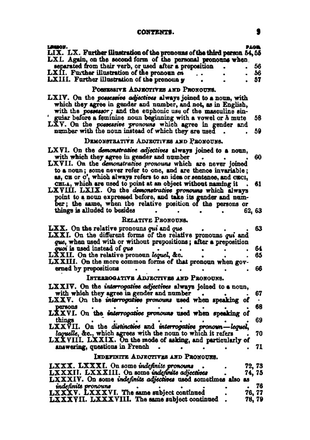First French class book, or, A practical and easy method of learning the French language. With Key | Jules Caron