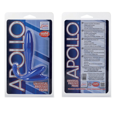 Синий стимулятор простаты APOLLO UNVRSL