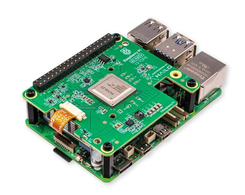 Плата расширения Raspberry Pi AI HAT+ (13 TOPS)