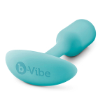 Анальная пробка для ношения цвета тиффани 9,6см b-Vibe Snug Plug 1 BV-007-MNT