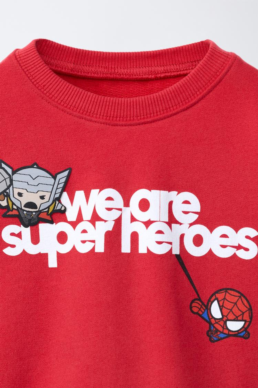 ZARA ТОЛСТОВКА THE AVENGERS © MARVEL, КРАСНЫЙ