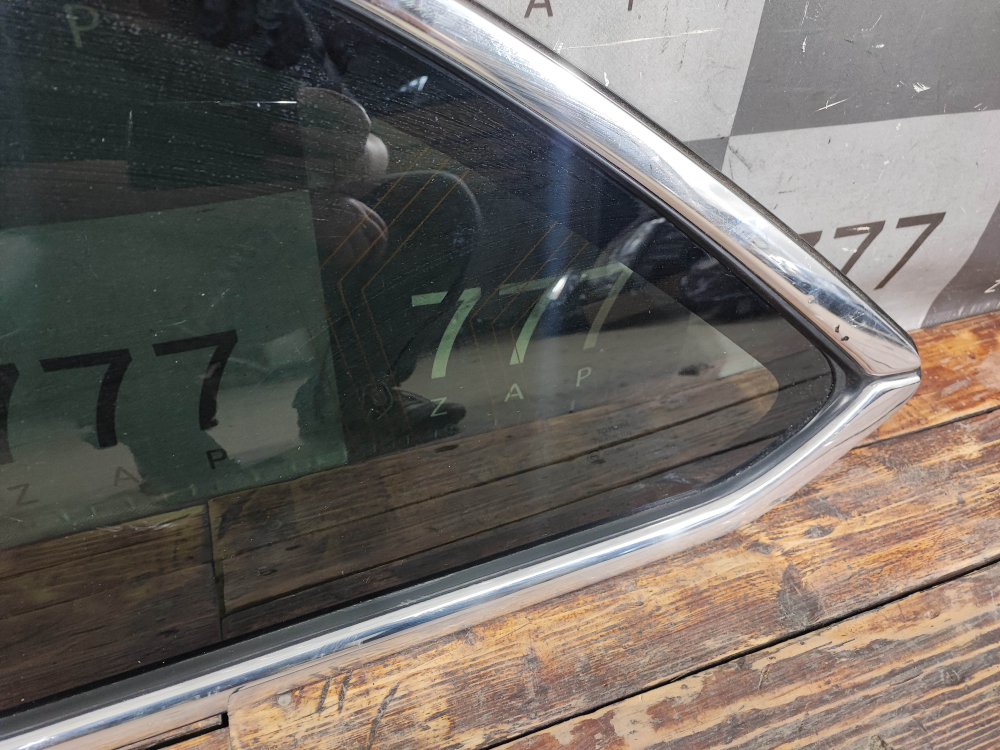 Стекло заднее левое глухое (форточка) Toyota Highlander 3 (U50) 13-21 Б/У Оригинал 627200E150