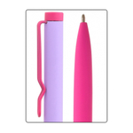 Ручка шариковая, автоматическая, Basir, синие чернила, металлическая, с поворотным механизмом, цветной корпус