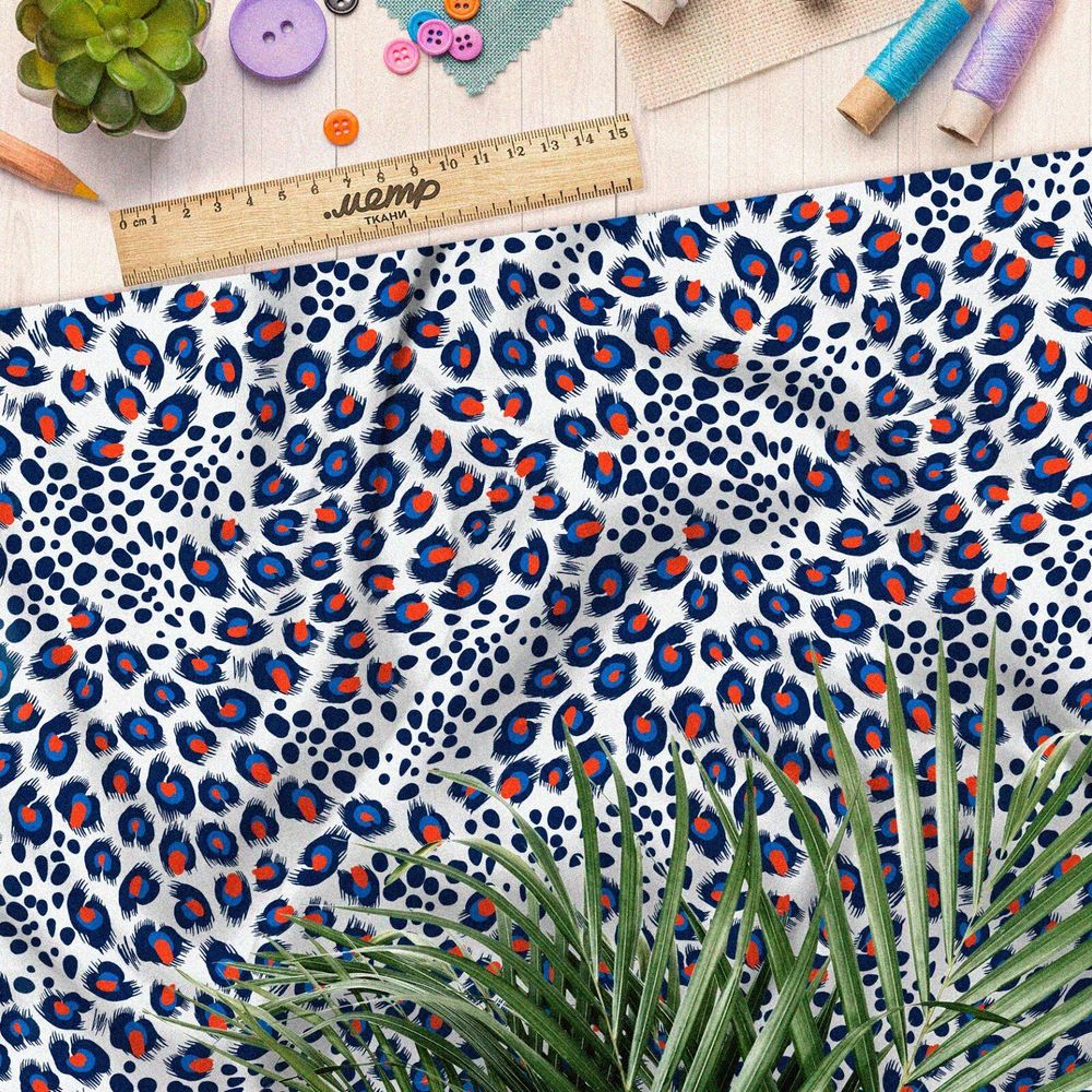 Ткань футер 2-х нитка причудливый оттенок