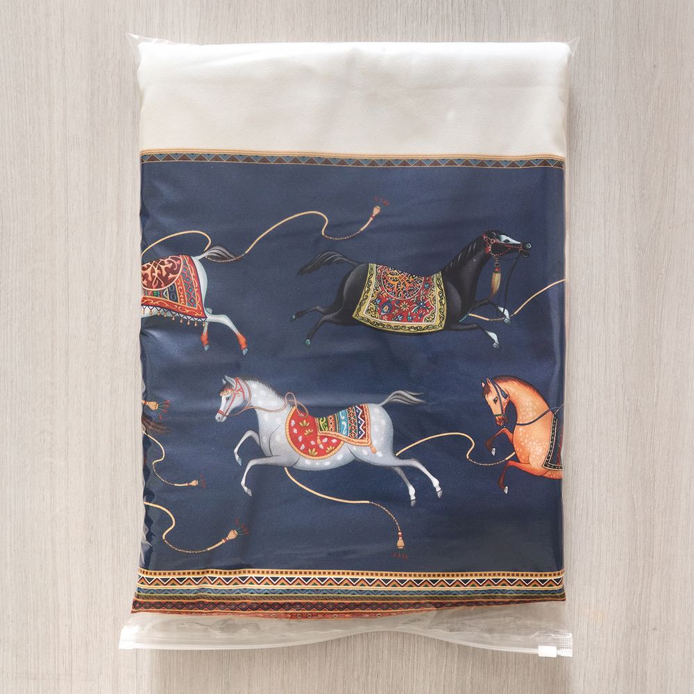 СКАТЕРТЬ ОВАЛЬНАЯ "PASSAGE"140Х180СМ ,БЕЛЫЙ, 100% ХЛОПОК,ТВИЛ, ПРОПИТКА