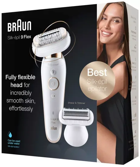 Эпилятор Braun 9002 Silk-epil 9 Flex SES, white