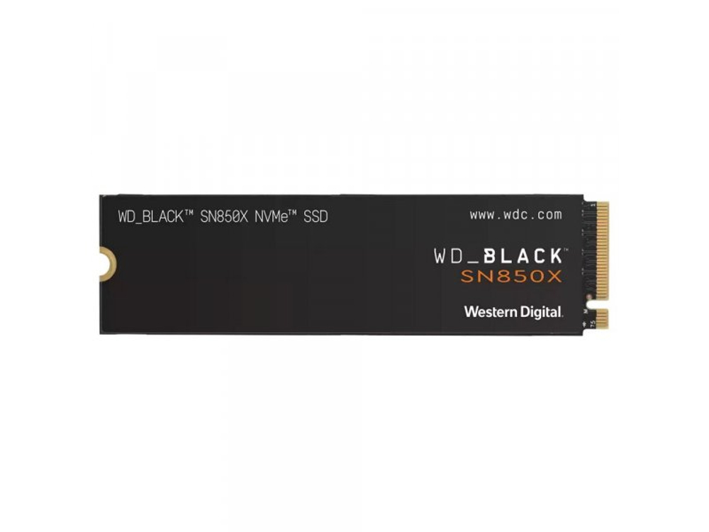 SSD накопитель Western Digital SN850X 2ТБ, M.2 2280, PCIe 4.0 x4, NVMe [WDS200T2X0E]