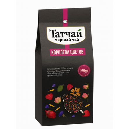 Чай черный Татчай Королева цветов 150 гр