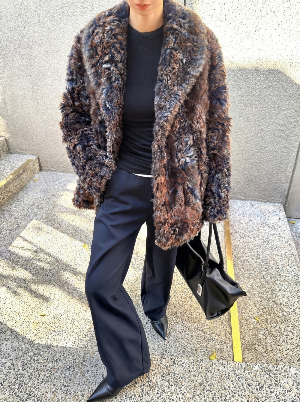 Дубленка двусторонняя