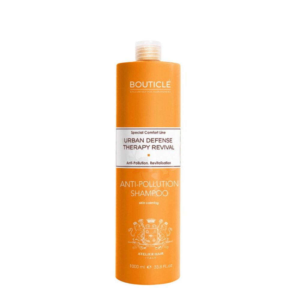 Шампунь для чувствительной кожи головы Bouticle Urban Defense Anti-Pollution Skin Calming Shampoo, 1000 мл.