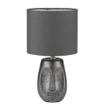 8147/1T MODERNI LN26 474 серый, керамика/текстиль Настольная лампа Е27 1*60W 220V AKIVI