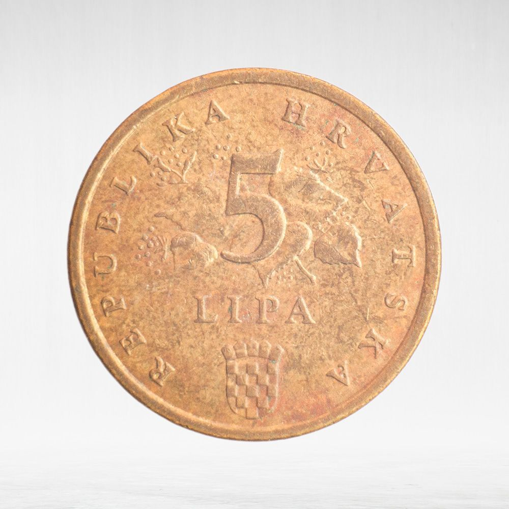 Croatia, 5 Lipa (Croatian Text), 2011, VF