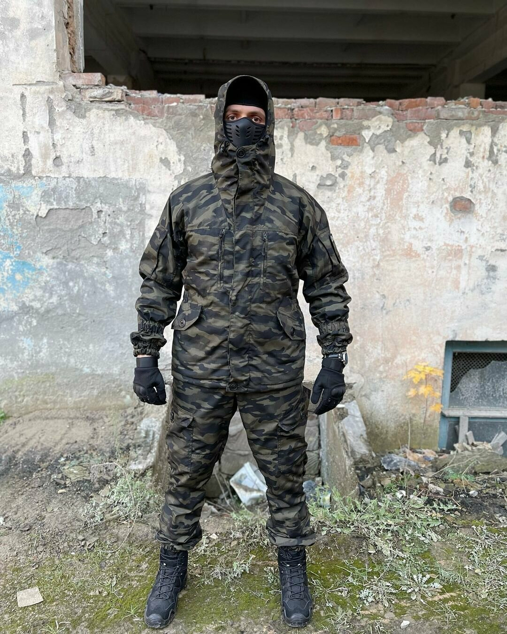 Костюм горка 6 флис осень зима / BLACK TIGER /