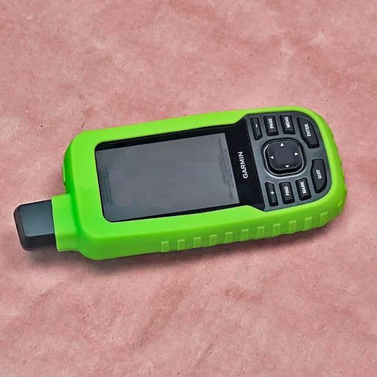 Чехол для Garmin GPSMAP 67/66 силиконовый (Зеленый)