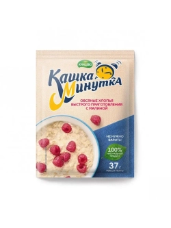 Овсяная Кашка Минутка в ассортименте 37 г х 14 шт
