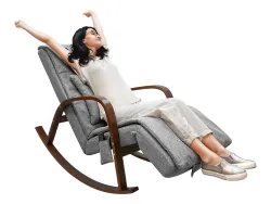 Массажное кресло качалка FUJIMO Time2Chill Grey