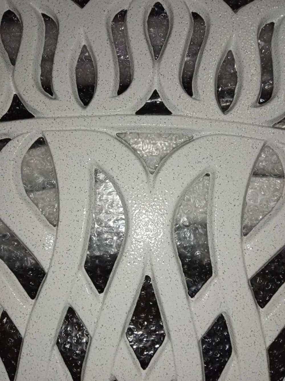 Садовая скамейка из литого алюминия White Lily, белый