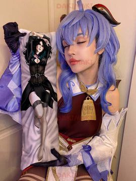 Мини дакимакура Геральт и Йеннифер из Ведьмак арт. M0376, 60х20 см