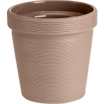 Кашпо для цветов пластиковое 1,1л d-13см «Терра» Фраппе